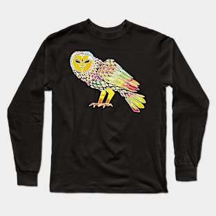 Great owl owl bird t-shirt Long Sleeve T-Shirt